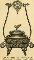 Picture 287 of 1332 from 13th annual illustrated catalog, 1889 ... containing illustrations and prices of a few leading and staple styles of diamonds, watches, jewelry, silverware, clocks, canes, umbrellas, opera glasses, gold spectacles, eye glasses, etc. (1889), leaf 113