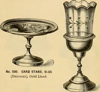 Picture 305 of 1332 from 13th annual illustrated catalog, 1889 ... containing illustrations and prices of a few leading and staple styles of diamonds, watches, jewelry, silverware, clocks, canes, umbrellas, opera glasses, gold spectacles, eye glasses, etc. (1889), leaf 118