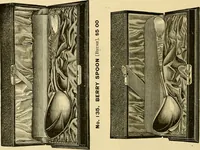 Picture 334 of 1332 from 13th annual illustrated catalog, 1889 ... containing illustrations and prices of a few leading and staple styles of diamonds, watches, jewelry, silverware, clocks, canes, umbrellas, opera glasses, gold spectacles, eye glasses, etc. (1889), leaf 133