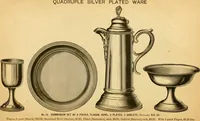 Picture 18 of 1332 from 13th annual illustrated catalog, 1889 ... containing illustrations and prices of a few leading and staple styles of diamonds, watches, jewelry, silverware, clocks, canes, umbrellas, opera glasses, gold spectacles, eye glasses, etc. (1889), leaf 21