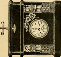 An illustration from 13th annual illustrated catalog, 1889 ... containing illustrations and prices of a few leading and staple styles of diamonds, watches, jewelry, silverware, clocks, canes, umbrellas, opera glasses, gold spectacles, eye glasses, etc. (1889)