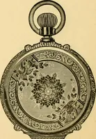 An illustration from 13th annual illustrated catalog, 1889 ... containing illustrations and prices of a few leading and staple styles of diamonds, watches, jewelry, silverware, clocks, canes, umbrellas, opera glasses, gold spectacles, eye glasses, etc. (1889)