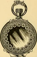 An illustration from 13th annual illustrated catalog, 1889 ... containing illustrations and prices of a few leading and staple styles of diamonds, watches, jewelry, silverware, clocks, canes, umbrellas, opera glasses, gold spectacles, eye glasses, etc. (1889)