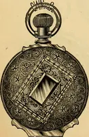 An illustration from 13th annual illustrated catalog, 1889 ... containing illustrations and prices of a few leading and staple styles of diamonds, watches, jewelry, silverware, clocks, canes, umbrellas, opera glasses, gold spectacles, eye glasses, etc. (1889)