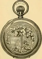 An illustration from 13th annual illustrated catalog, 1889 ... containing illustrations and prices of a few leading and staple styles of diamonds, watches, jewelry, silverware, clocks, canes, umbrellas, opera glasses, gold spectacles, eye glasses, etc. (1889)