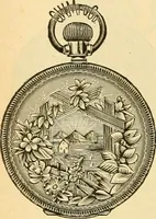 An illustration from 13th annual illustrated catalog, 1889 ... containing illustrations and prices of a few leading and staple styles of diamonds, watches, jewelry, silverware, clocks, canes, umbrellas, opera glasses, gold spectacles, eye glasses, etc. (1889)