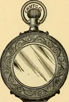 An illustration from 13th annual illustrated catalog, 1889 ... containing illustrations and prices of a few leading and staple styles of diamonds, watches, jewelry, silverware, clocks, canes, umbrellas, opera glasses, gold spectacles, eye glasses, etc. (1889)
