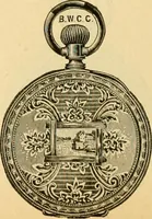 An illustration from 13th annual illustrated catalog, 1889 ... containing illustrations and prices of a few leading and staple styles of diamonds, watches, jewelry, silverware, clocks, canes, umbrellas, opera glasses, gold spectacles, eye glasses, etc. (1889)