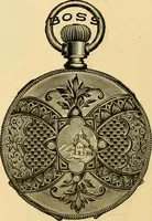 An illustration from 13th annual illustrated catalog, 1889 ... containing illustrations and prices of a few leading and staple styles of diamonds, watches, jewelry, silverware, clocks, canes, umbrellas, opera glasses, gold spectacles, eye glasses, etc. (1889)