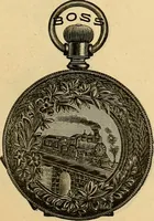 An illustration from 13th annual illustrated catalog, 1889 ... containing illustrations and prices of a few leading and staple styles of diamonds, watches, jewelry, silverware, clocks, canes, umbrellas, opera glasses, gold spectacles, eye glasses, etc. (1889)