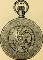 An illustration from 13th annual illustrated catalog, 1889 ... containing illustrations and prices of a few leading and staple styles of diamonds, watches, jewelry, silverware, clocks, canes, umbrellas, opera glasses, gold spectacles, eye glasses, etc. (1889)