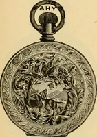 An illustration from 13th annual illustrated catalog, 1889 ... containing illustrations and prices of a few leading and staple styles of diamonds, watches, jewelry, silverware, clocks, canes, umbrellas, opera glasses, gold spectacles, eye glasses, etc. (1889)