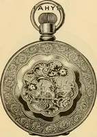 An illustration from 13th annual illustrated catalog, 1889 ... containing illustrations and prices of a few leading and staple styles of diamonds, watches, jewelry, silverware, clocks, canes, umbrellas, opera glasses, gold spectacles, eye glasses, etc. (1889)