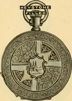 An illustration from 13th annual illustrated catalog, 1889 ... containing illustrations and prices of a few leading and staple styles of diamonds, watches, jewelry, silverware, clocks, canes, umbrellas, opera glasses, gold spectacles, eye glasses, etc. (1889)