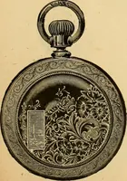 An illustration from 13th annual illustrated catalog, 1889 ... containing illustrations and prices of a few leading and staple styles of diamonds, watches, jewelry, silverware, clocks, canes, umbrellas, opera glasses, gold spectacles, eye glasses, etc. (1889)
