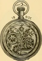 An illustration from 13th annual illustrated catalog, 1889 ... containing illustrations and prices of a few leading and staple styles of diamonds, watches, jewelry, silverware, clocks, canes, umbrellas, opera glasses, gold spectacles, eye glasses, etc. (1889)