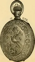 An illustration from 13th annual illustrated catalog, 1889 ... containing illustrations and prices of a few leading and staple styles of diamonds, watches, jewelry, silverware, clocks, canes, umbrellas, opera glasses, gold spectacles, eye glasses, etc. (1889)