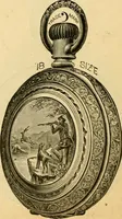 An illustration from 13th annual illustrated catalog, 1889 ... containing illustrations and prices of a few leading and staple styles of diamonds, watches, jewelry, silverware, clocks, canes, umbrellas, opera glasses, gold spectacles, eye glasses, etc. (1889)