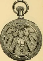An illustration from 13th annual illustrated catalog, 1889 ... containing illustrations and prices of a few leading and staple styles of diamonds, watches, jewelry, silverware, clocks, canes, umbrellas, opera glasses, gold spectacles, eye glasses, etc. (1889)