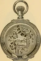 An illustration from 13th annual illustrated catalog, 1889 ... containing illustrations and prices of a few leading and staple styles of diamonds, watches, jewelry, silverware, clocks, canes, umbrellas, opera glasses, gold spectacles, eye glasses, etc. (1889)