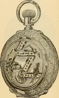 An illustration from 13th annual illustrated catalog, 1889 ... containing illustrations and prices of a few leading and staple styles of diamonds, watches, jewelry, silverware, clocks, canes, umbrellas, opera glasses, gold spectacles, eye glasses, etc. (1889)