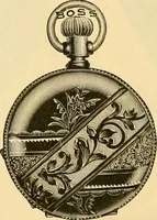 An illustration from 13th annual illustrated catalog, 1889 ... containing illustrations and prices of a few leading and staple styles of diamonds, watches, jewelry, silverware, clocks, canes, umbrellas, opera glasses, gold spectacles, eye glasses, etc. (1889)