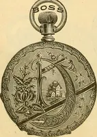 An illustration from 13th annual illustrated catalog, 1889 ... containing illustrations and prices of a few leading and staple styles of diamonds, watches, jewelry, silverware, clocks, canes, umbrellas, opera glasses, gold spectacles, eye glasses, etc. (1889)