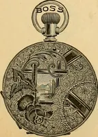 An illustration from 13th annual illustrated catalog, 1889 ... containing illustrations and prices of a few leading and staple styles of diamonds, watches, jewelry, silverware, clocks, canes, umbrellas, opera glasses, gold spectacles, eye glasses, etc. (1889)
