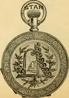 An illustration from 13th annual illustrated catalog, 1889 ... containing illustrations and prices of a few leading and staple styles of diamonds, watches, jewelry, silverware, clocks, canes, umbrellas, opera glasses, gold spectacles, eye glasses, etc. (1889)