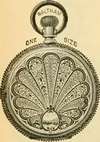 An illustration from 13th annual illustrated catalog, 1889 ... containing illustrations and prices of a few leading and staple styles of diamonds, watches, jewelry, silverware, clocks, canes, umbrellas, opera glasses, gold spectacles, eye glasses, etc. (1889)