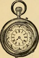 An illustration from 13th annual illustrated catalog, 1889 ... containing illustrations and prices of a few leading and staple styles of diamonds, watches, jewelry, silverware, clocks, canes, umbrellas, opera glasses, gold spectacles, eye glasses, etc. (1889)