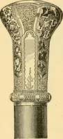 An illustration from 13th annual illustrated catalog, 1889 ... containing illustrations and prices of a few leading and staple styles of diamonds, watches, jewelry, silverware, clocks, canes, umbrellas, opera glasses, gold spectacles, eye glasses, etc. (1889)