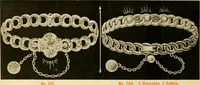 An illustration from 13th annual illustrated catalog, 1889 ... containing illustrations and prices of a few leading and staple styles of diamonds, watches, jewelry, silverware, clocks, canes, umbrellas, opera glasses, gold spectacles, eye glasses, etc. (1889)