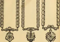 An illustration from 13th annual illustrated catalog, 1889 ... containing illustrations and prices of a few leading and staple styles of diamonds, watches, jewelry, silverware, clocks, canes, umbrellas, opera glasses, gold spectacles, eye glasses, etc. (1889)