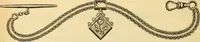 An illustration from 13th annual illustrated catalog, 1889 ... containing illustrations and prices of a few leading and staple styles of diamonds, watches, jewelry, silverware, clocks, canes, umbrellas, opera glasses, gold spectacles, eye glasses, etc. (1889)