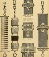An illustration from 13th annual illustrated catalog, 1889 ... containing illustrations and prices of a few leading and staple styles of diamonds, watches, jewelry, silverware, clocks, canes, umbrellas, opera glasses, gold spectacles, eye glasses, etc. (1889)