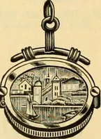 An illustration from 13th annual illustrated catalog, 1889 ... containing illustrations and prices of a few leading and staple styles of diamonds, watches, jewelry, silverware, clocks, canes, umbrellas, opera glasses, gold spectacles, eye glasses, etc. (1889)