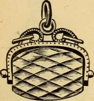 An illustration from 13th annual illustrated catalog, 1889 ... containing illustrations and prices of a few leading and staple styles of diamonds, watches, jewelry, silverware, clocks, canes, umbrellas, opera glasses, gold spectacles, eye glasses, etc. (1889)