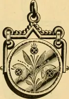 An illustration from 13th annual illustrated catalog, 1889 ... containing illustrations and prices of a few leading and staple styles of diamonds, watches, jewelry, silverware, clocks, canes, umbrellas, opera glasses, gold spectacles, eye glasses, etc. (1889)
