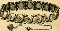 An illustration from 13th annual illustrated catalog, 1889 ... containing illustrations and prices of a few leading and staple styles of diamonds, watches, jewelry, silverware, clocks, canes, umbrellas, opera glasses, gold spectacles, eye glasses, etc. (1889)