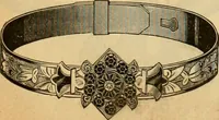 An illustration from 13th annual illustrated catalog, 1889 ... containing illustrations and prices of a few leading and staple styles of diamonds, watches, jewelry, silverware, clocks, canes, umbrellas, opera glasses, gold spectacles, eye glasses, etc. (1889)