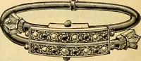 An illustration from 13th annual illustrated catalog, 1889 ... containing illustrations and prices of a few leading and staple styles of diamonds, watches, jewelry, silverware, clocks, canes, umbrellas, opera glasses, gold spectacles, eye glasses, etc. (1889)
