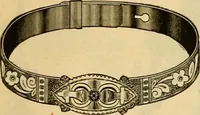 An illustration from 13th annual illustrated catalog, 1889 ... containing illustrations and prices of a few leading and staple styles of diamonds, watches, jewelry, silverware, clocks, canes, umbrellas, opera glasses, gold spectacles, eye glasses, etc. (1889)