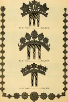 An illustration from 13th annual illustrated catalog, 1889 ... containing illustrations and prices of a few leading and staple styles of diamonds, watches, jewelry, silverware, clocks, canes, umbrellas, opera glasses, gold spectacles, eye glasses, etc. (1889)
