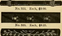 An illustration from 13th annual illustrated catalog, 1889 ... containing illustrations and prices of a few leading and staple styles of diamonds, watches, jewelry, silverware, clocks, canes, umbrellas, opera glasses, gold spectacles, eye glasses, etc. (1889)