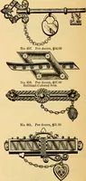 An illustration from 13th annual illustrated catalog, 1889 ... containing illustrations and prices of a few leading and staple styles of diamonds, watches, jewelry, silverware, clocks, canes, umbrellas, opera glasses, gold spectacles, eye glasses, etc. (1889)