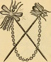 An illustration from 13th annual illustrated catalog, 1889 ... containing illustrations and prices of a few leading and staple styles of diamonds, watches, jewelry, silverware, clocks, canes, umbrellas, opera glasses, gold spectacles, eye glasses, etc. (1889)