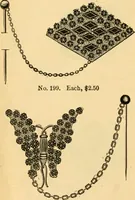 An illustration from 13th annual illustrated catalog, 1889 ... containing illustrations and prices of a few leading and staple styles of diamonds, watches, jewelry, silverware, clocks, canes, umbrellas, opera glasses, gold spectacles, eye glasses, etc. (1889)