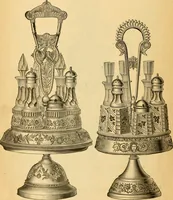Picture 59 of 1332 from 13th annual illustrated catalog, 1889 ... containing illustrations and prices of a few leading and staple styles of diamonds, watches, jewelry, silverware, clocks, canes, umbrellas, opera glasses, gold spectacles, eye glasses, etc. (1889), leaf 45