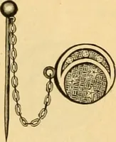An illustration from 13th annual illustrated catalog, 1889 ... containing illustrations and prices of a few leading and staple styles of diamonds, watches, jewelry, silverware, clocks, canes, umbrellas, opera glasses, gold spectacles, eye glasses, etc. (1889)